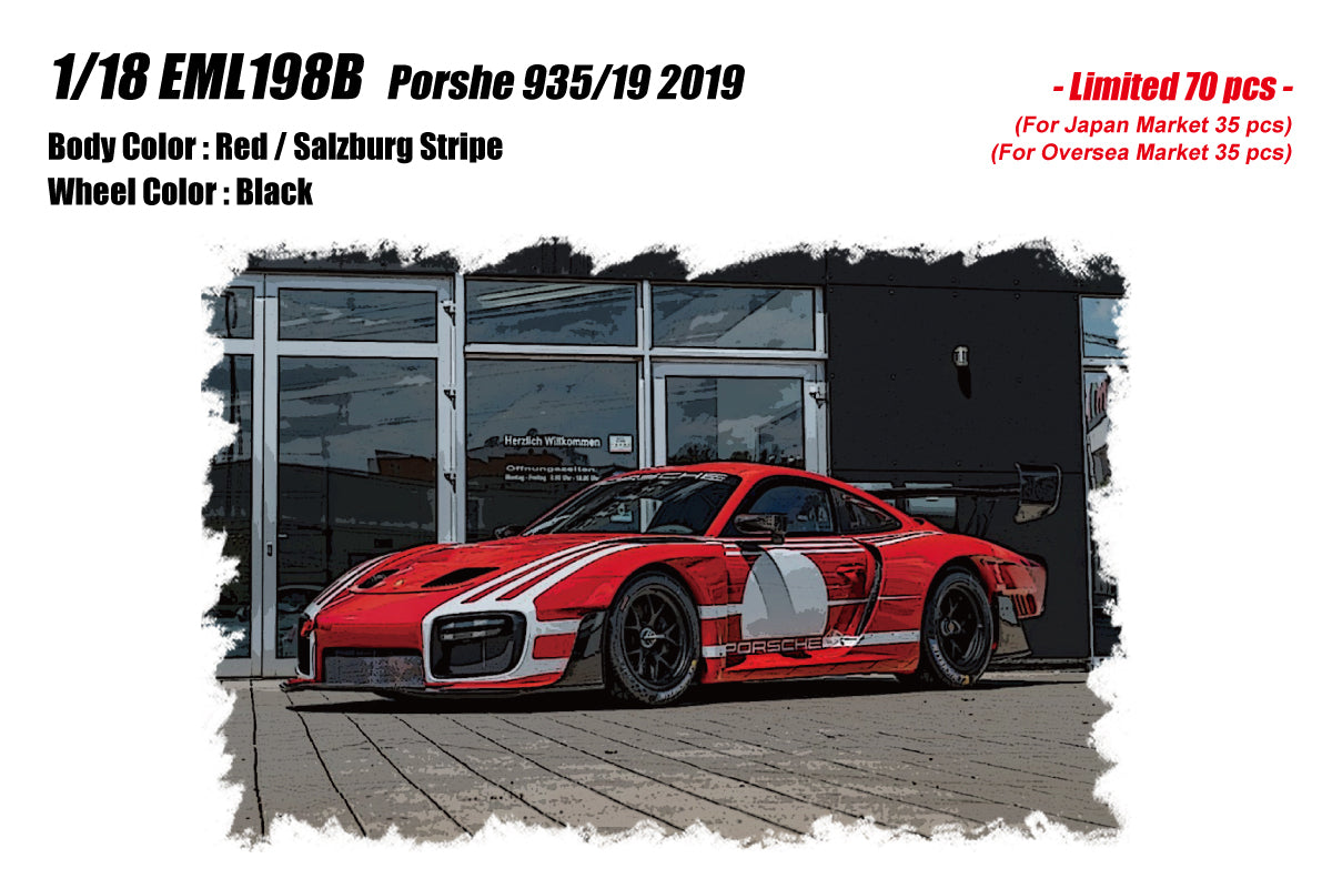 *PREORDER* Make Up Co., Ltd. / EIDOLON 1:18 Porsche 935/19 2019