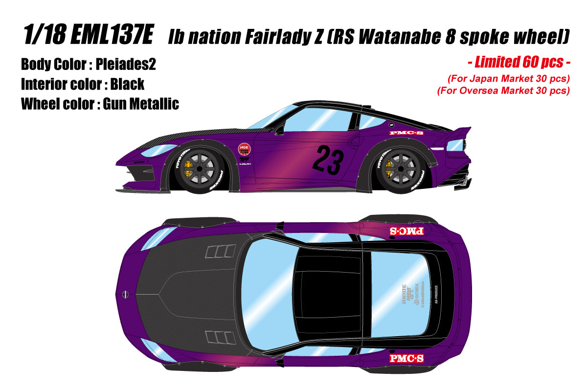 Make Up Co., Ltd / Eidolon 1:18 Nissan Fairlady Z (RZ34) LB★Nation