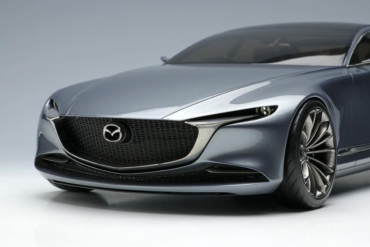 Make Up Co., Ltd / Eidolon 1:18 Mazda Vision-Coupe 2017 in Metallic Gray