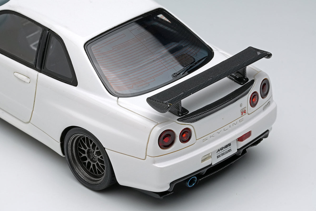 Make Up Co., Ltd / Eidolon 1:43 Nissan Skyline GT-R (BNR34) BUILT BY LEGENDS Mine's