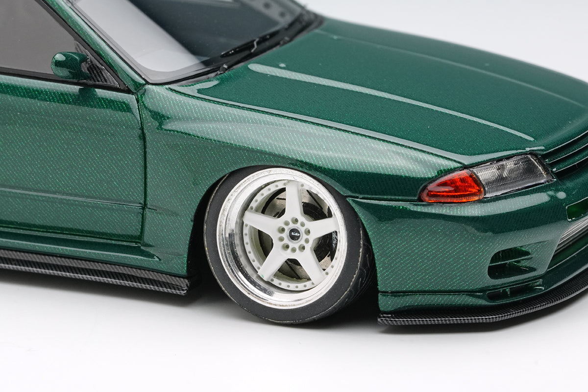 *PREORDER* Make Up Co., Ltd / Eidolon 1:43 Nissan Skyline GT-R (BNR32) Garage Active Skyline GT-R Wide Body Carbon-R No.9