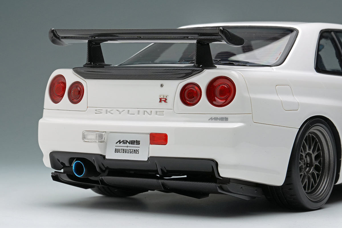 Make Up Co., Ltd / Eidolon 1:18 Nissan Skyline GT-R (BNR34) BUILT BY LEGENDS Mine's