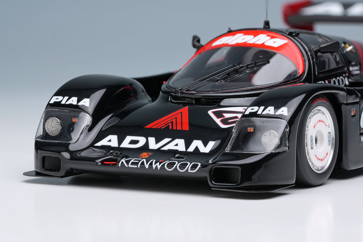 Make Up Co., Ltd / Vision 1:43 Porsche 962C "ADVAN Alpha Nova" JSPC Fuji 500km 1989 No.25 6th
