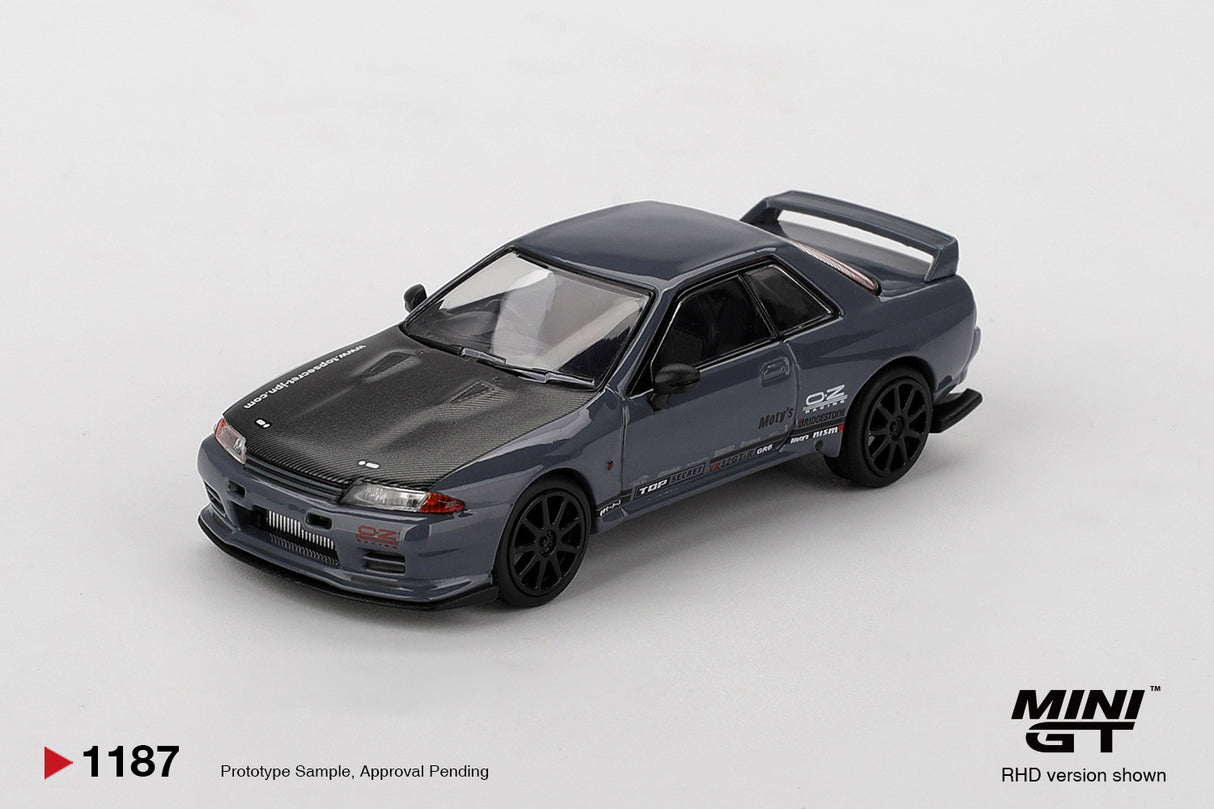 *CANCELLED* MINIGT 1:64 Nissan Skyline GT-R Top Secret VR32 in Stealth Grey