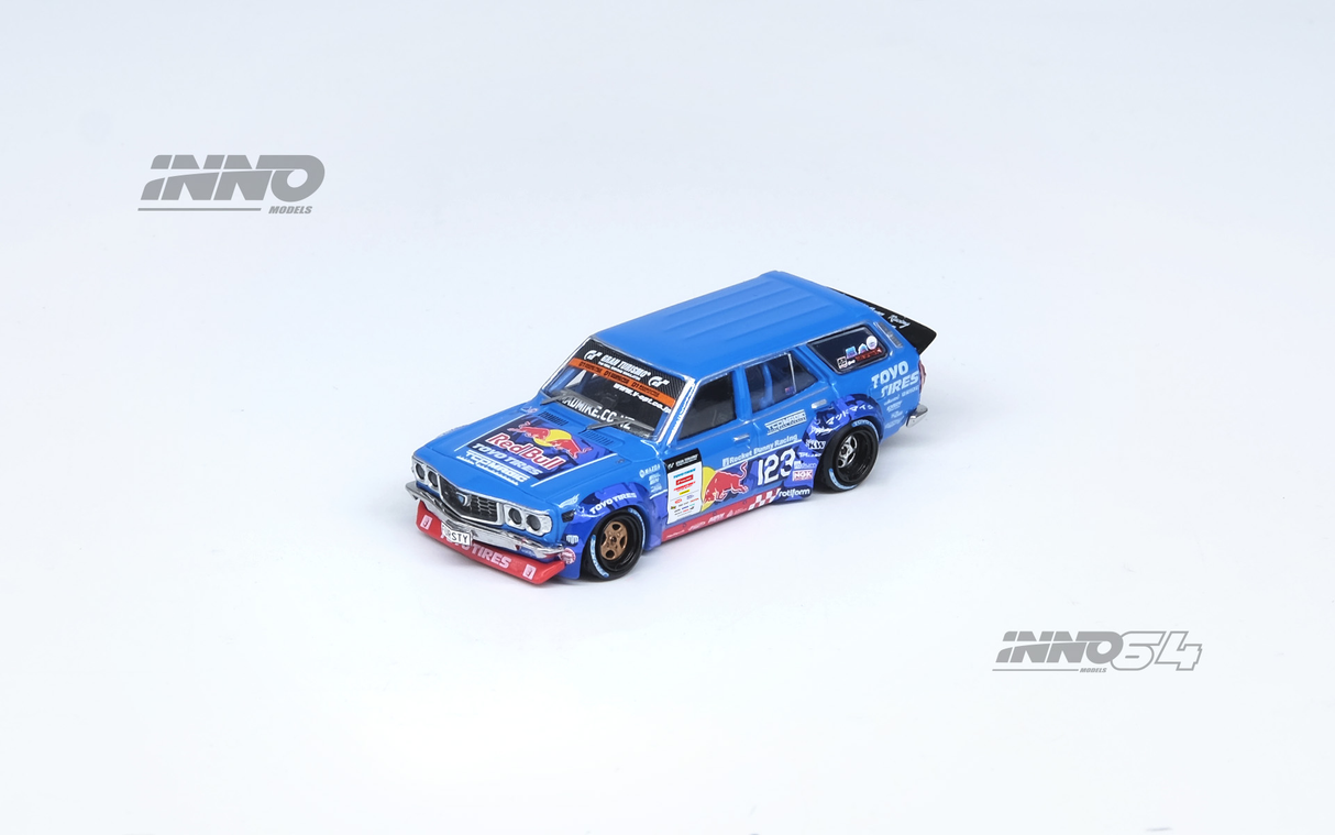 INNO64 1:64 Mazda RX-3 Station Wagon MAD MIKE D1GP Series 2024