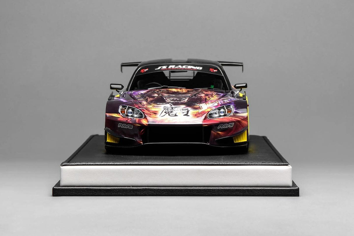 *PREORDER* MotorHelix 1:18 Honda S2000 J's Racing Maou 2013 in Maou Livery Resin Version