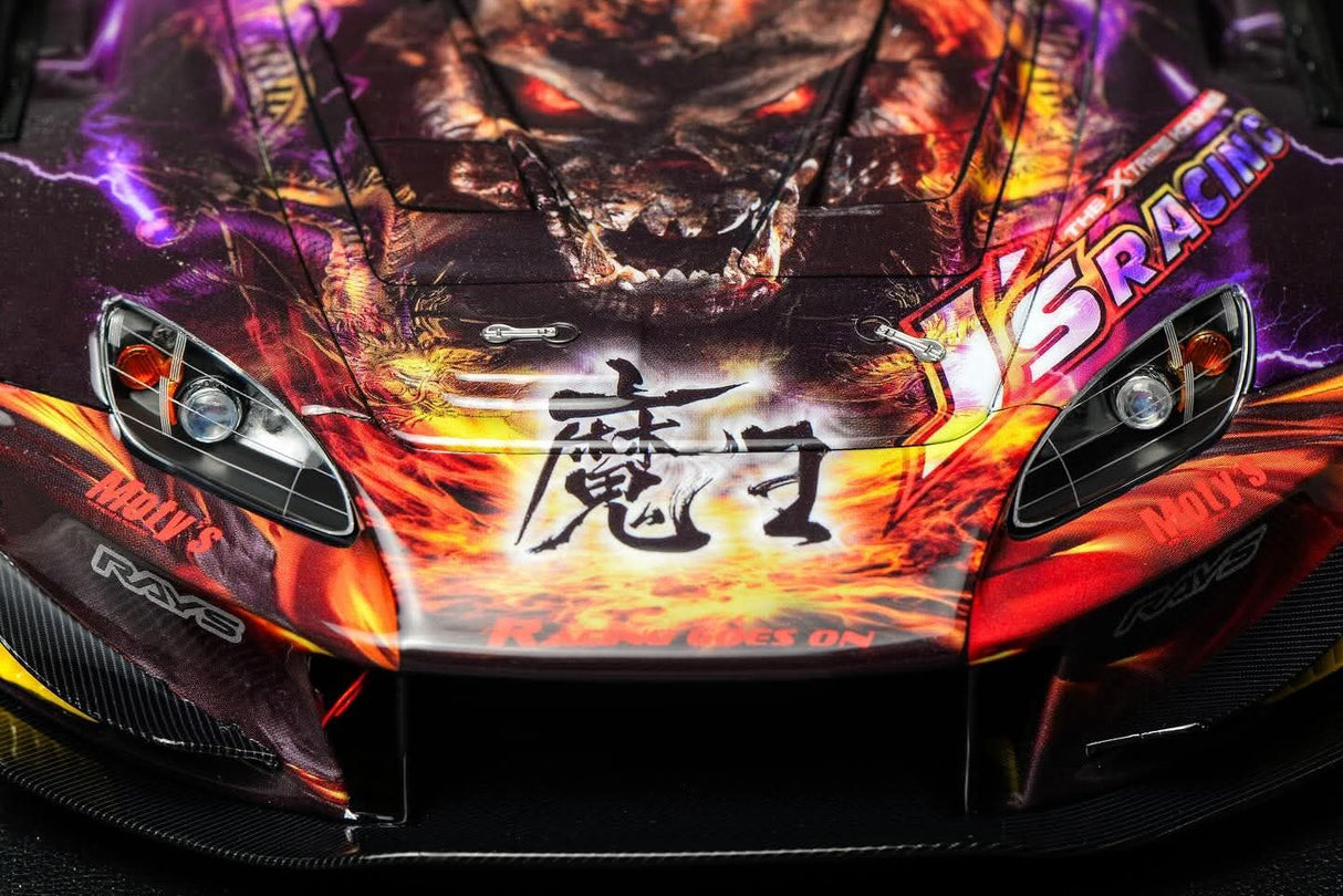 *PREORDER* MotorHelix 1:18 Honda S2000 J's Racing Maou 2013 in Maou Livery Resin Version