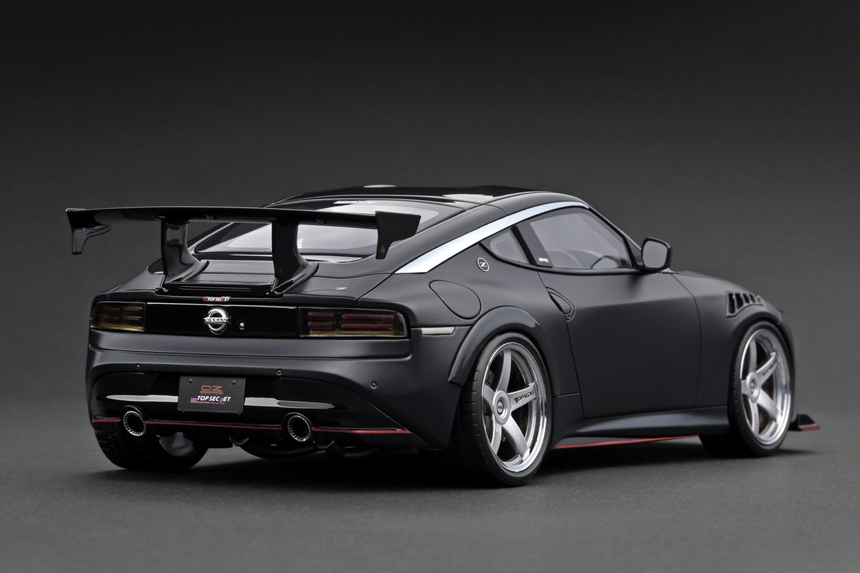 Ignition Model 1:18 Nissan Z Fairlady (RZ34)TOP SECRET in Matte Black