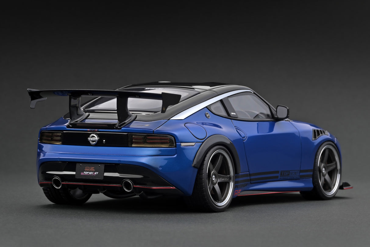 Ignition Model 1:18 Nissan Z Fairlady (RZ34)TOP SECRET in Blue Metallic