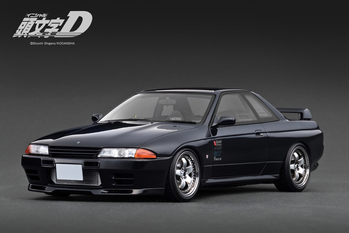 Ignition Model 1:18 INITIAL D Nissan Skyline GT-R V-SpecII (BNR32) in Black