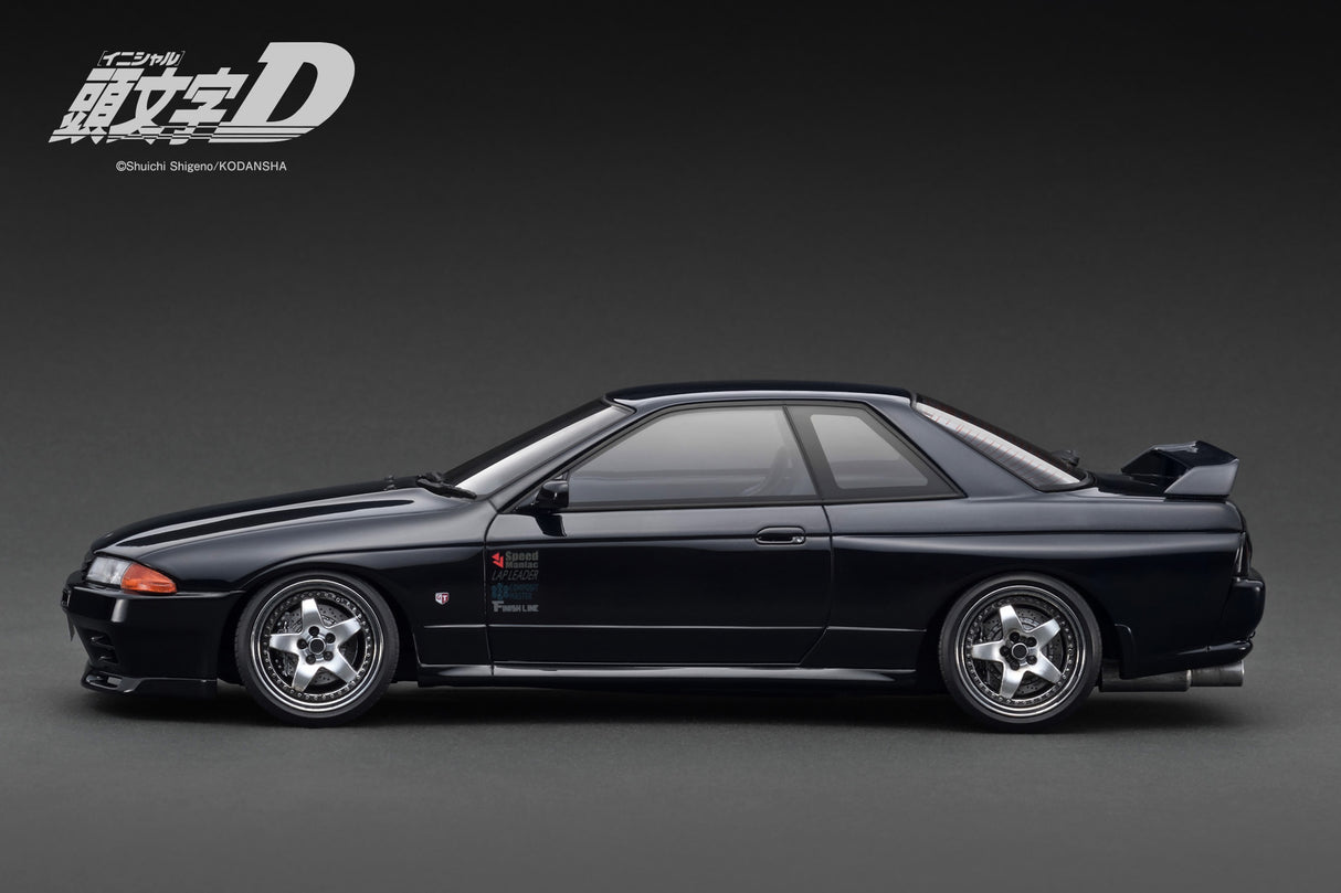 Ignition Model 1:18 INITIAL D Nissan Skyline GT-R V-SpecII (BNR32) in Black