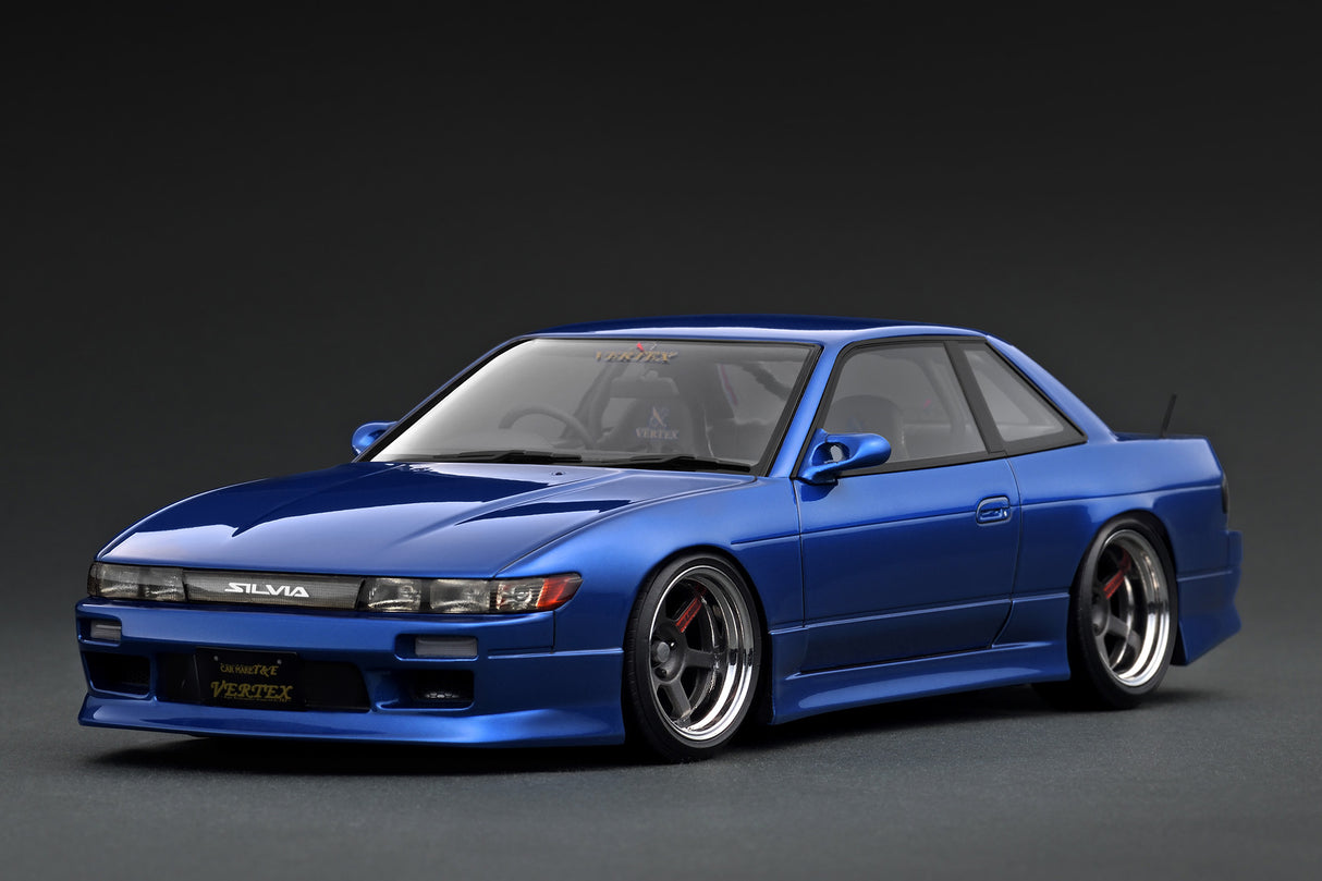 Ignition Model 1:18 Nissan Silvia (S13) VERTEX Edition in Blue Metallic