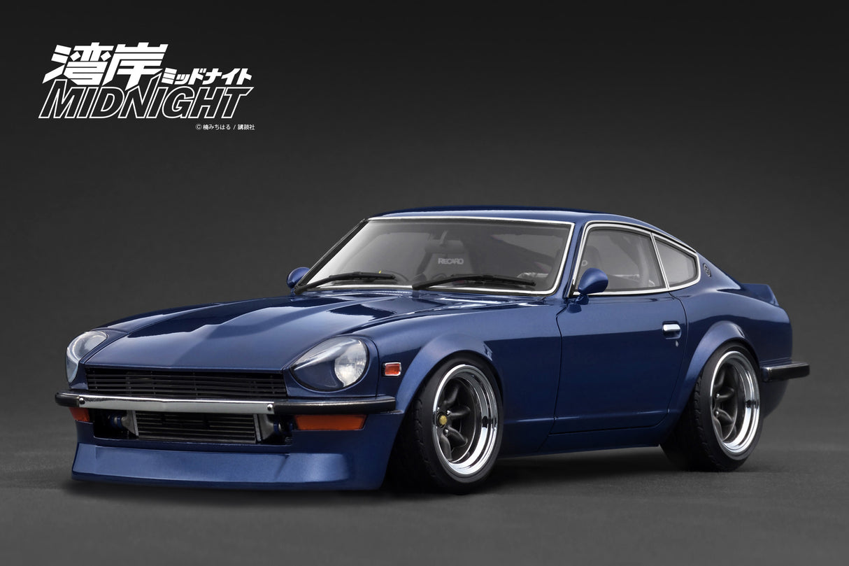 Ignition Model 1:18 Nissan Fairlady Z (S30) Blue 湾岸MIDNIGHT Devil's Z