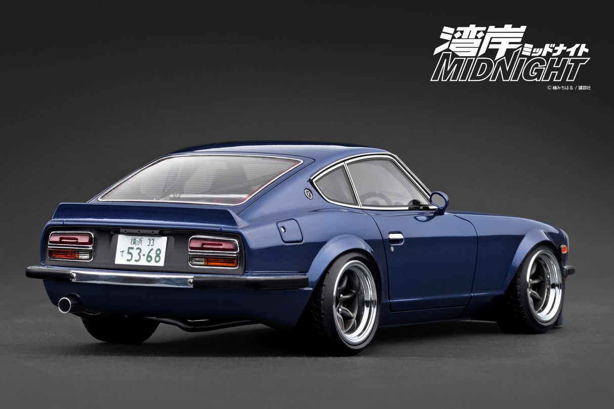 Ignition Model 1:18 Nissan Fairlady Z (S30) Blue 湾岸MIDNIGHT Devil's Z