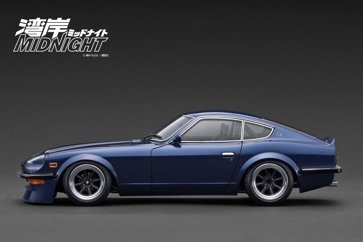 Ignition Model 1:18 Nissan Fairlady Z (S30) Blue 湾岸MIDNIGHT Devil's Z