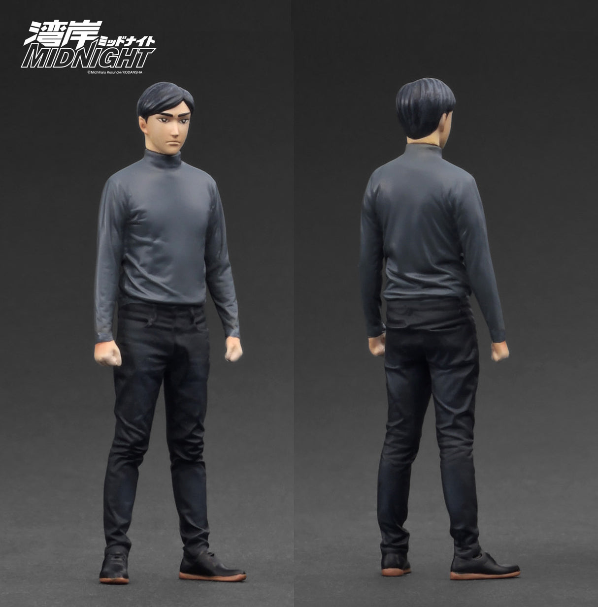 Ignition Model 1:18 Blackbird (964) – Black – 湾岸MIDNIGHT w/ Dr. Tatsuya Shima