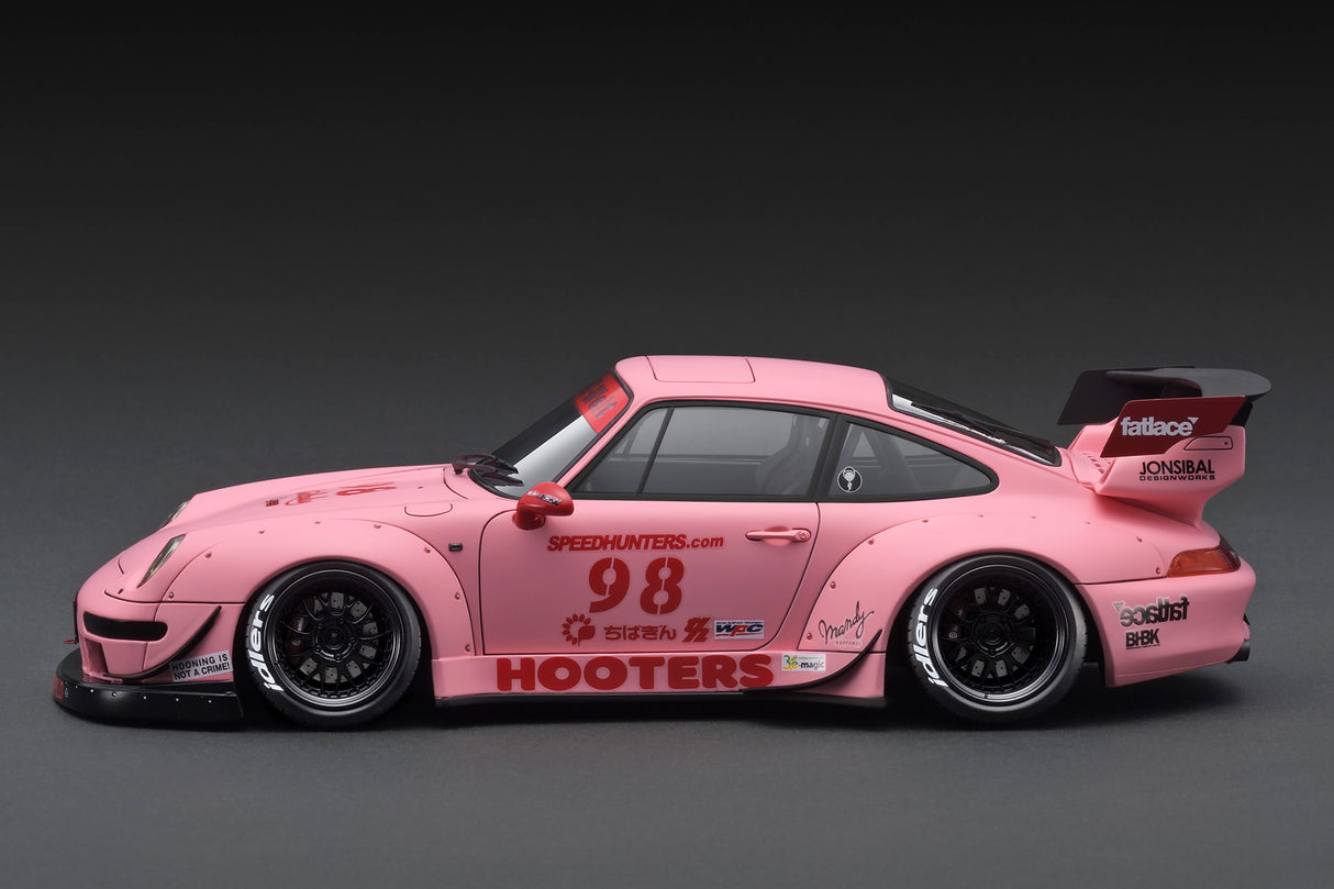 Ignition Model 1:18 Porsche 993 RWB in Matte Pink