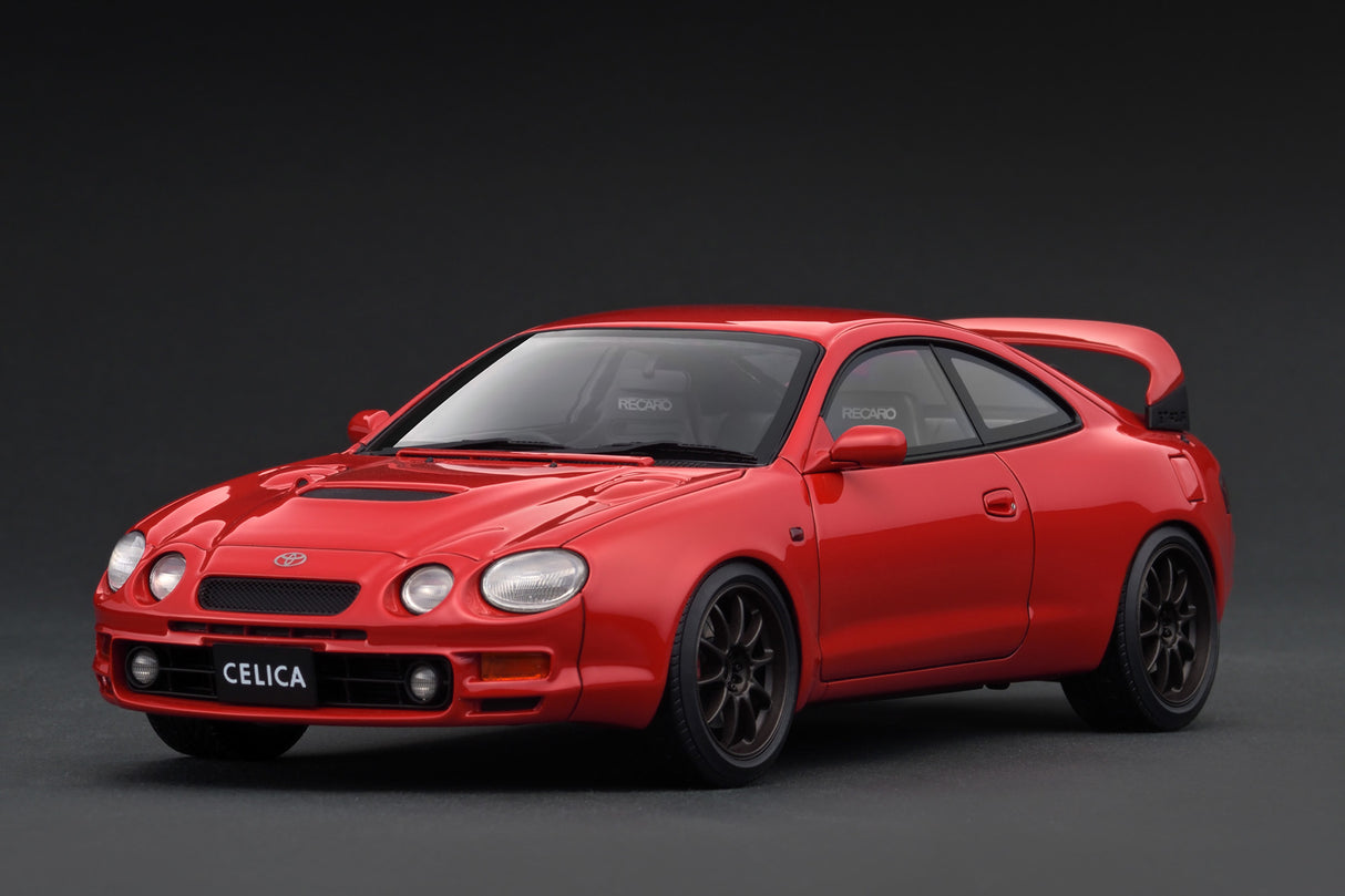 Ignition Model 1:18 Toyota Celica (ST205) GT-FOUR in Red