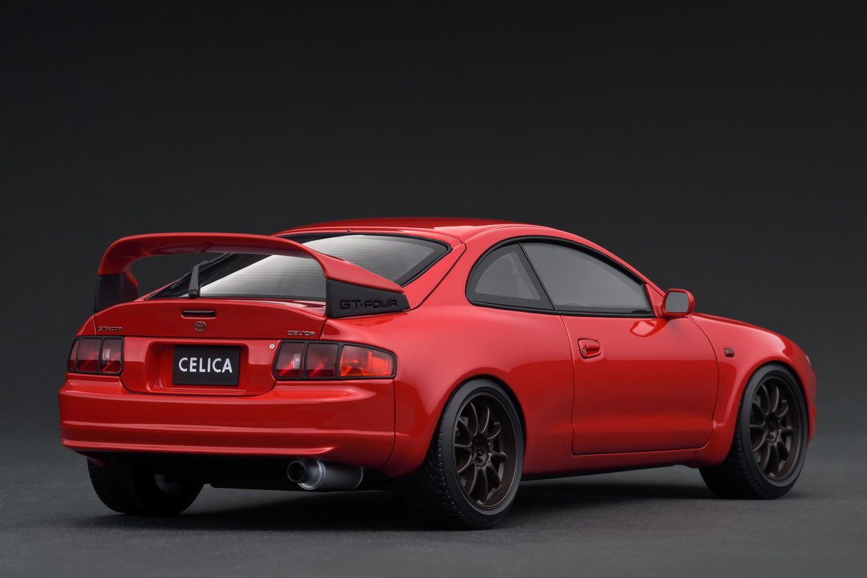 Ignition Model 1:18 Toyota Celica (ST205) GT-FOUR in Red