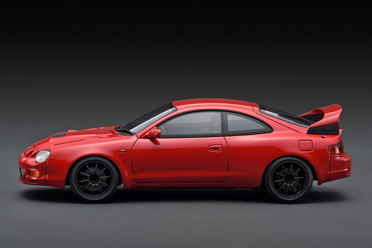 Ignition Model 1:18 Toyota Celica (ST205) GT-FOUR in Red