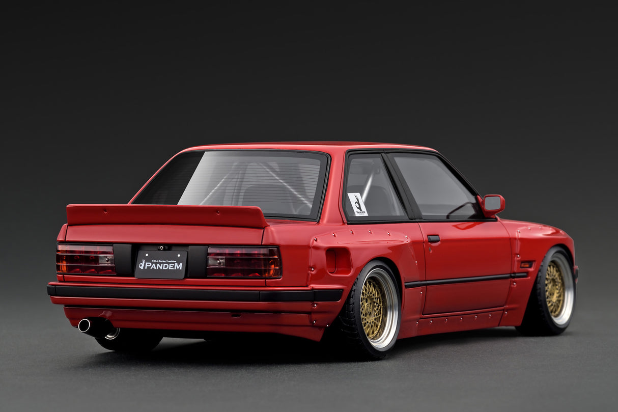 Ignition Model 1:18 BMW E30 3-Series PANDEM in Red