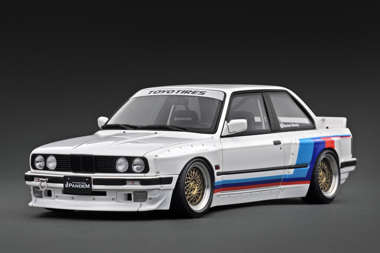 Ignition Model 1:18 BMW E30 3-Series PANDEM in White