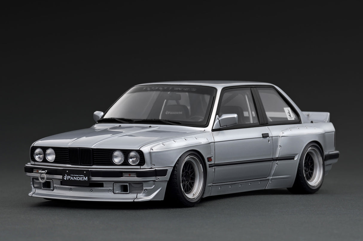 Ignition Model 1:18 BMW E30 3-Series PANDEM in Silver