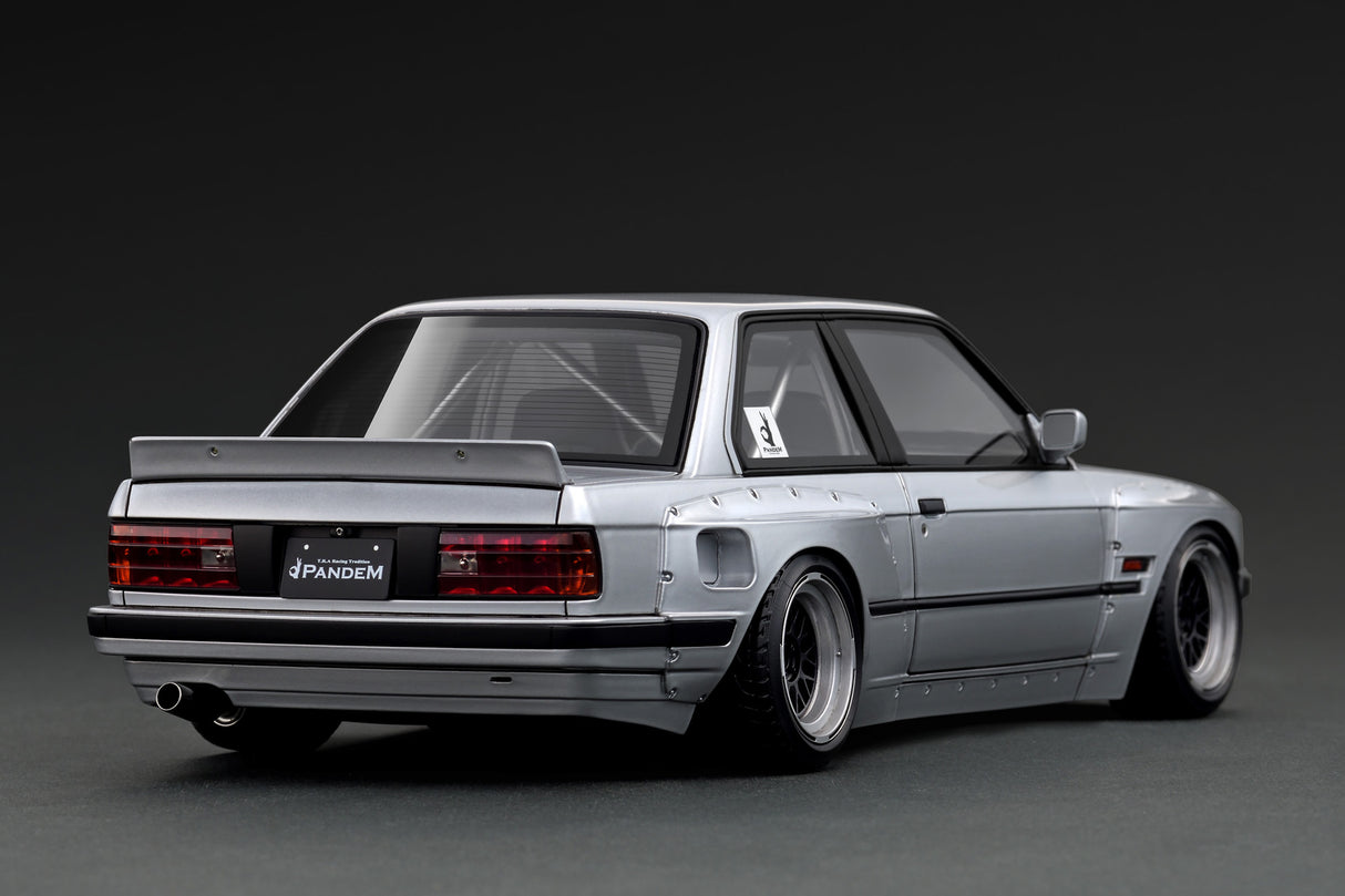 Ignition Model 1:18 BMW E30 3-Series PANDEM in Silver
