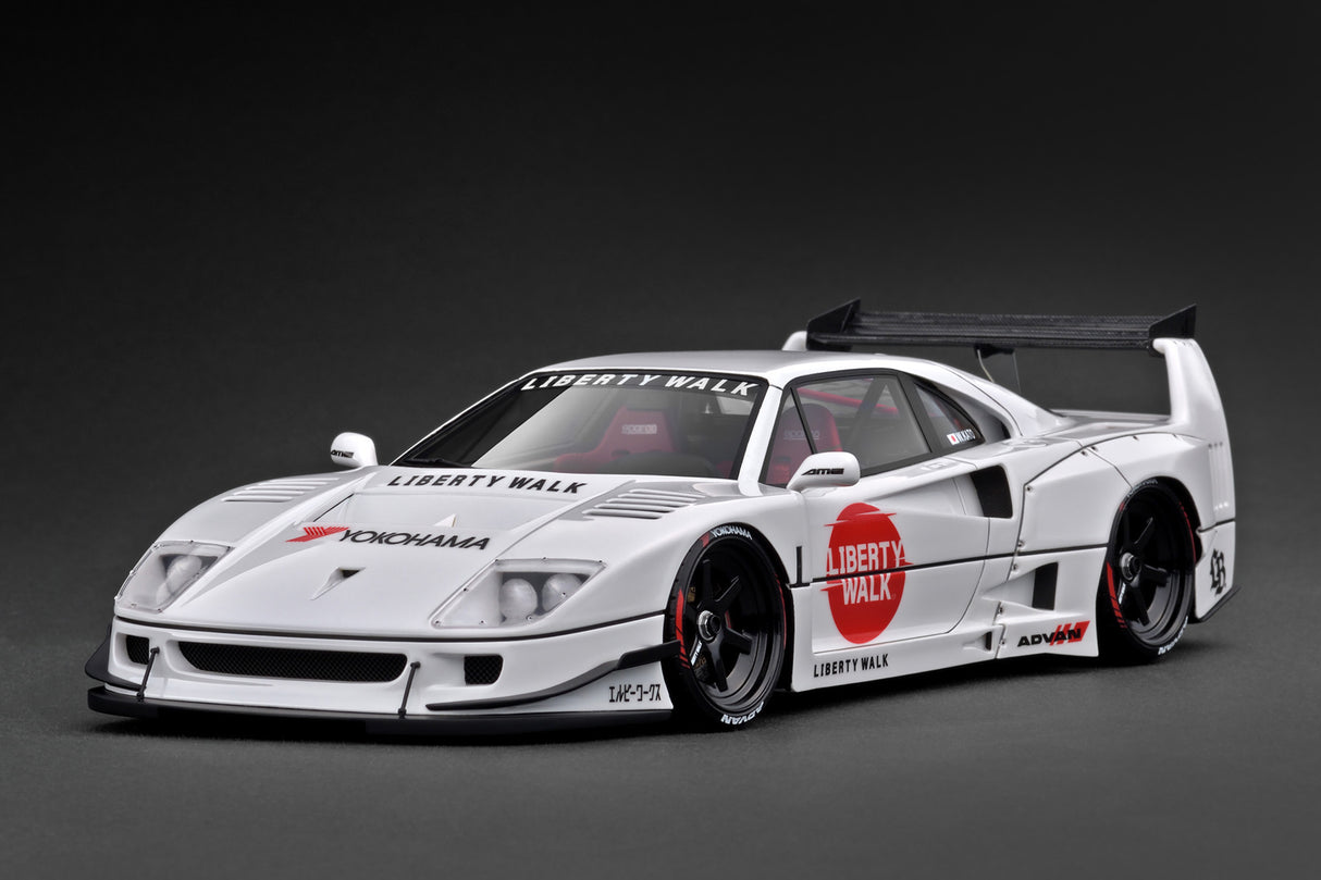 Ignition Model 1:18 LB-Works F40 in White