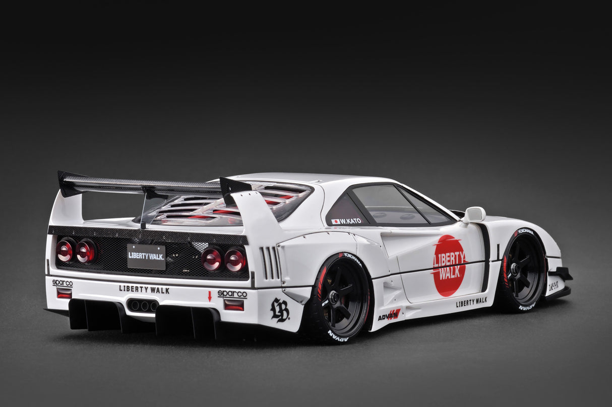 Ignition Model 1:18 LB-Works F40 in White