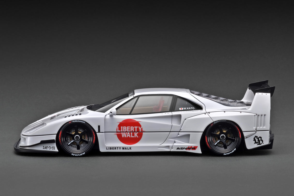 Ignition Model 1:18 LB-Works F40 in White