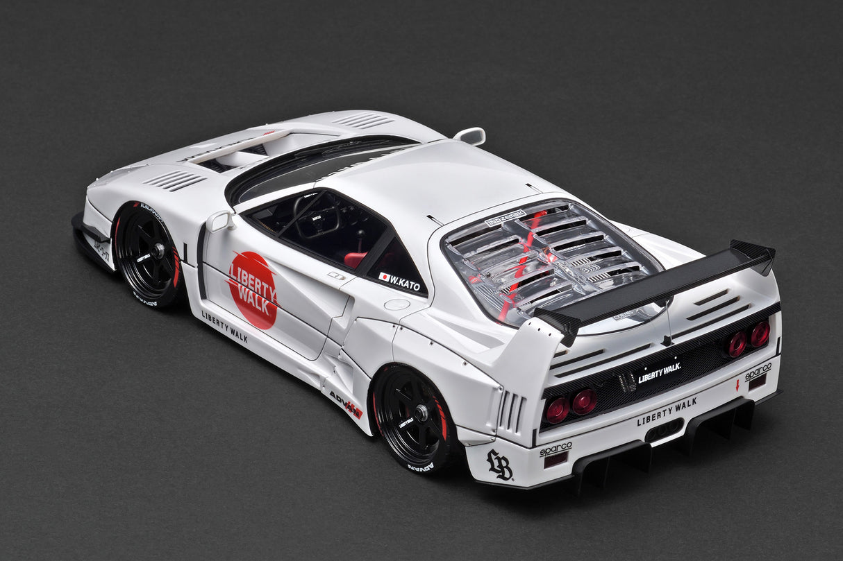 Ignition Model 1:18 LB-Works F40 in White