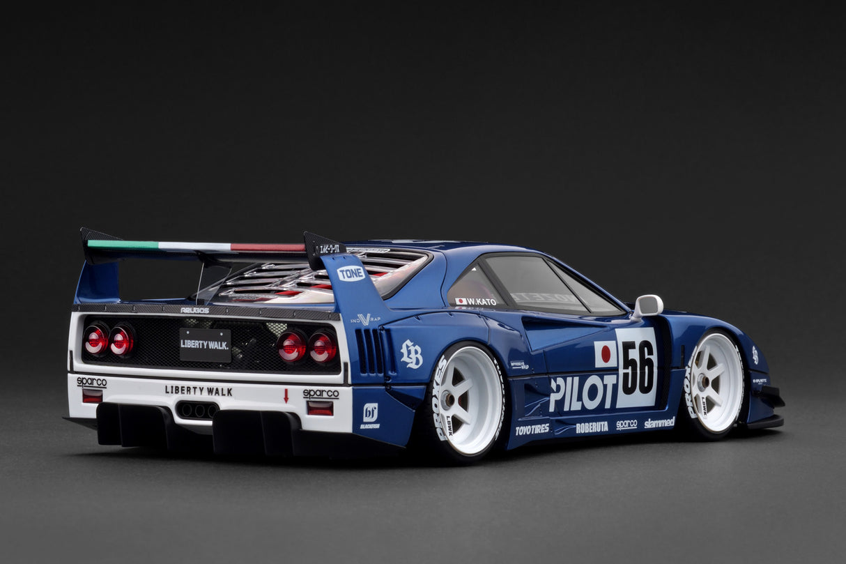 Ignition Model 1:18 LB-WORKS 40 Blue Metallic