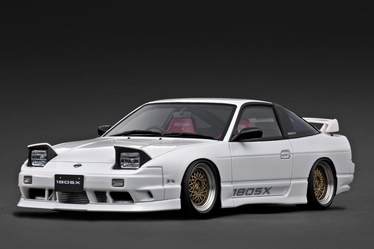 Ignition Model 1:18 Nissan 180SX TYPE X (RPS13) in White