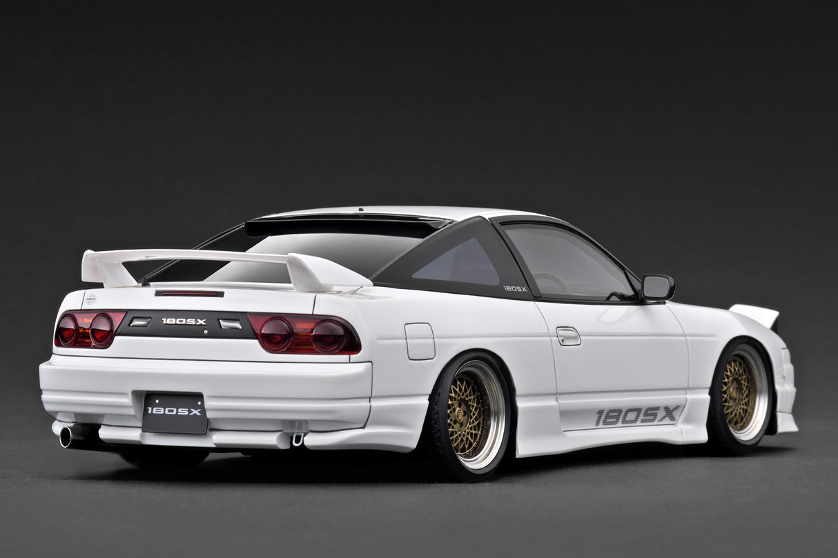 Ignition Model 1:18 Nissan 180SX TYPE X (RPS13) in White