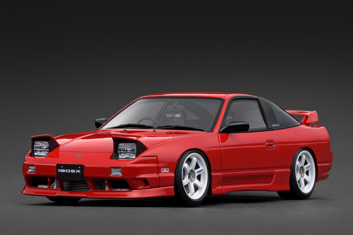 Ignition Model 1:18 Nissan 180SX TYPE X (RPS13) Red