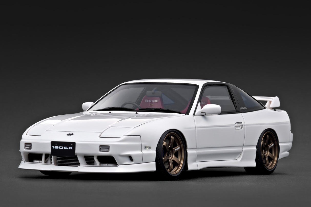 Ignition Model 1:18 Nissan 180SX TYPE X (RPS13) in White