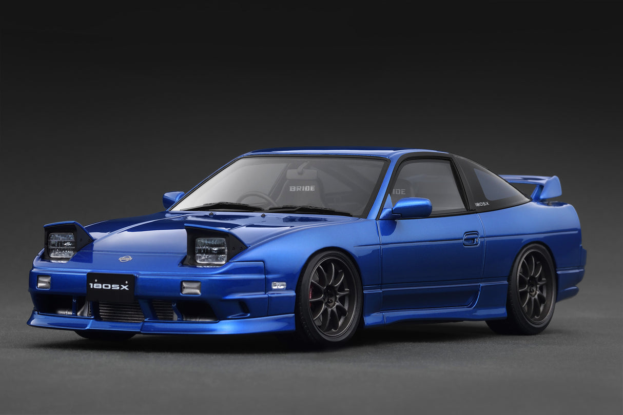 Ignition Model 1:18 Nissan 180SX TYPE X (RPS13) in Blue Metallic