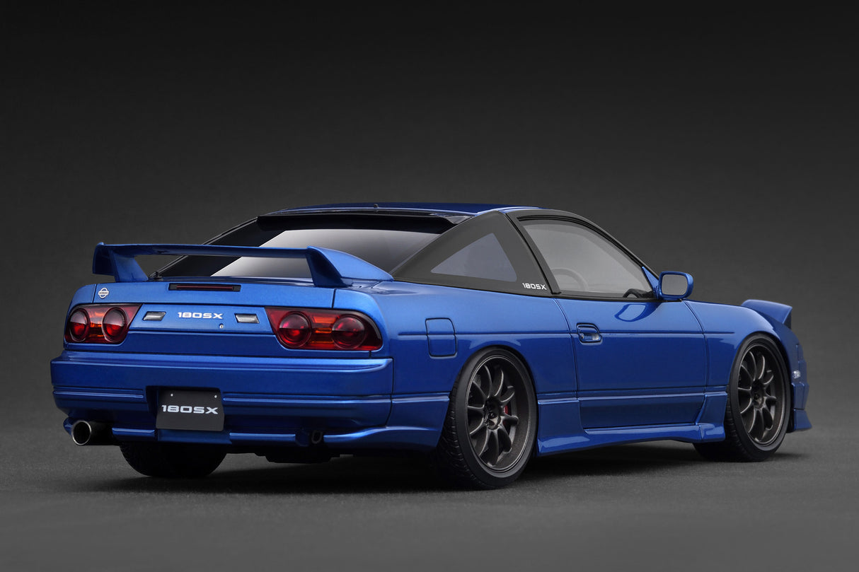 Ignition Model 1:18 Nissan 180SX TYPE X (RPS13) in Blue Metallic