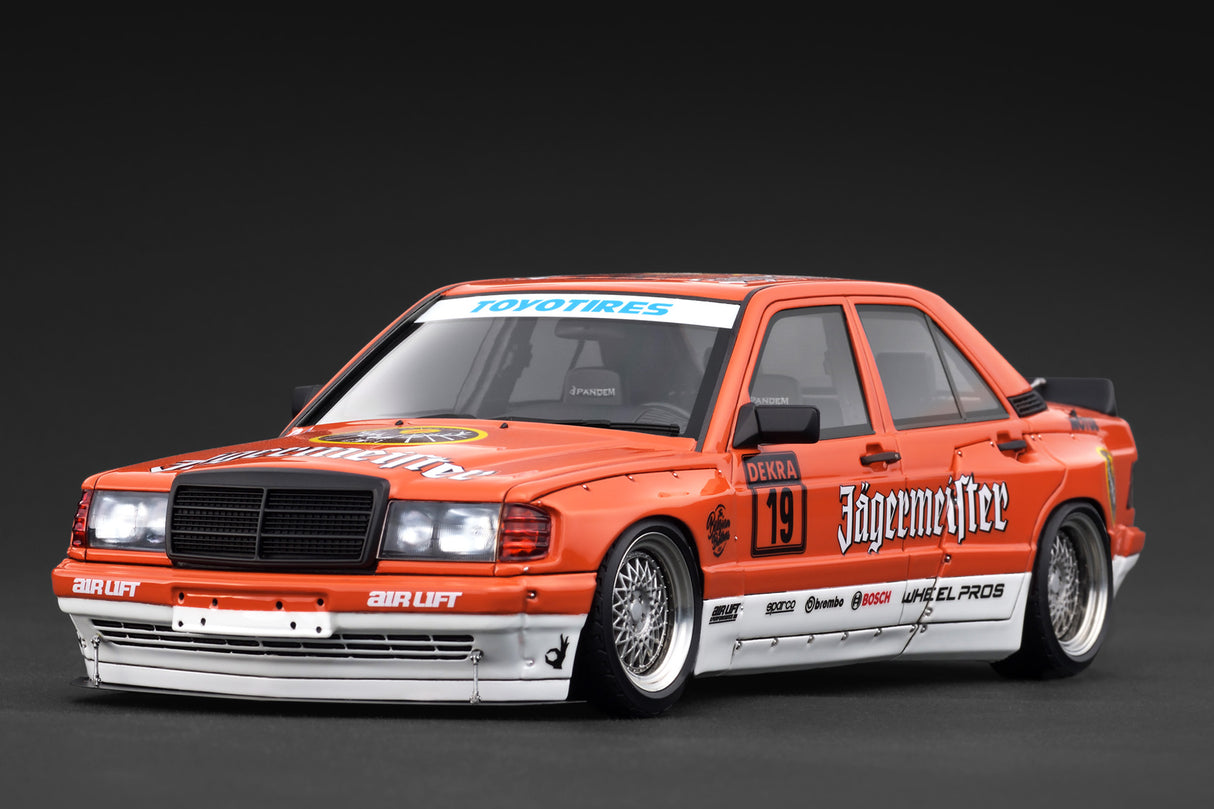 Ignition Model 1:18 Mercedes-Benz 190 PANDEM in Orange