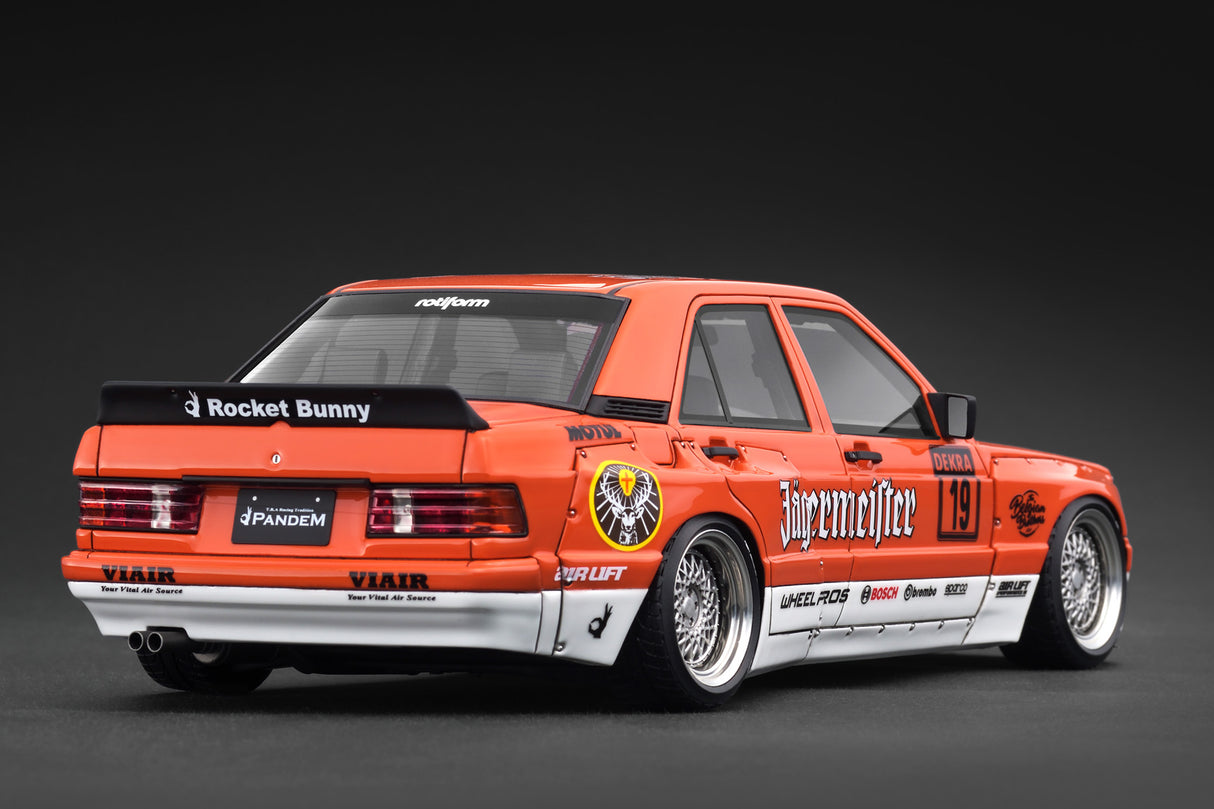 Ignition Model 1:18 Mercedes-Benz 190 PANDEM in Orange