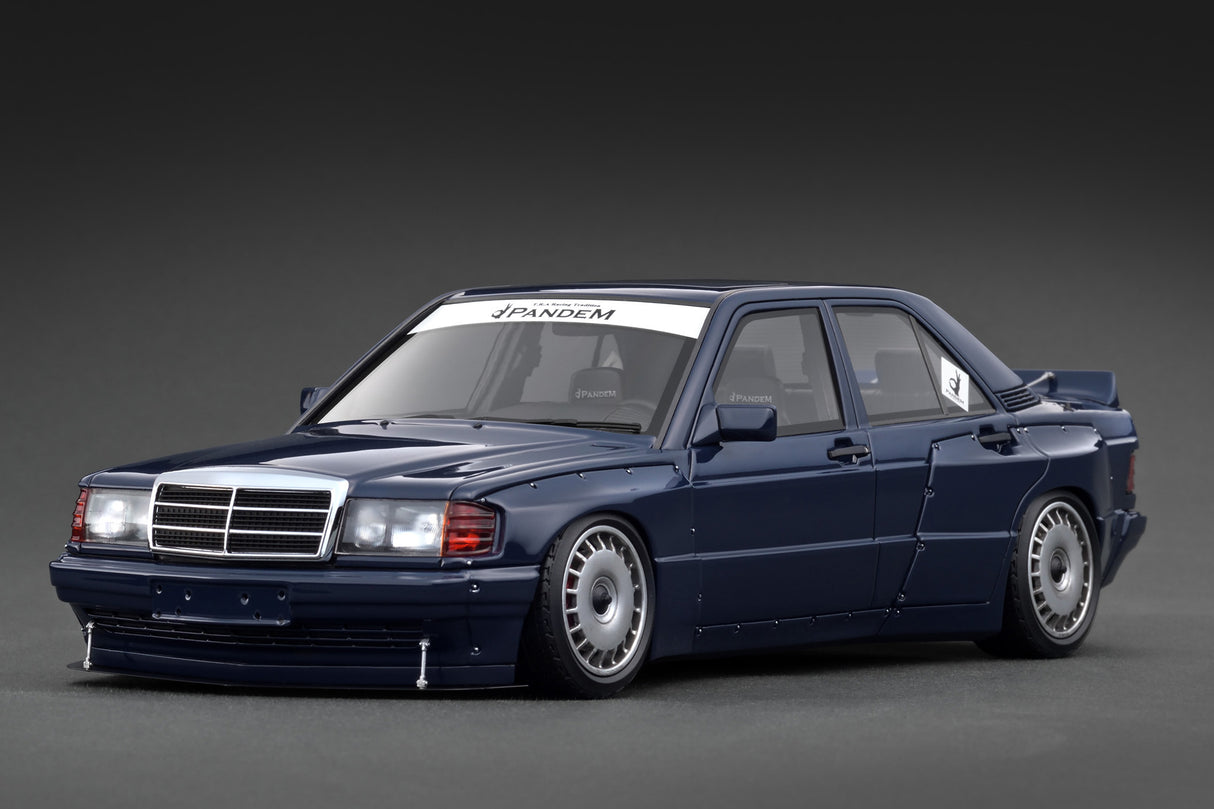 Ignition Model 1:18 Mercedes-Benz 190 PANDEM in Blue / Black