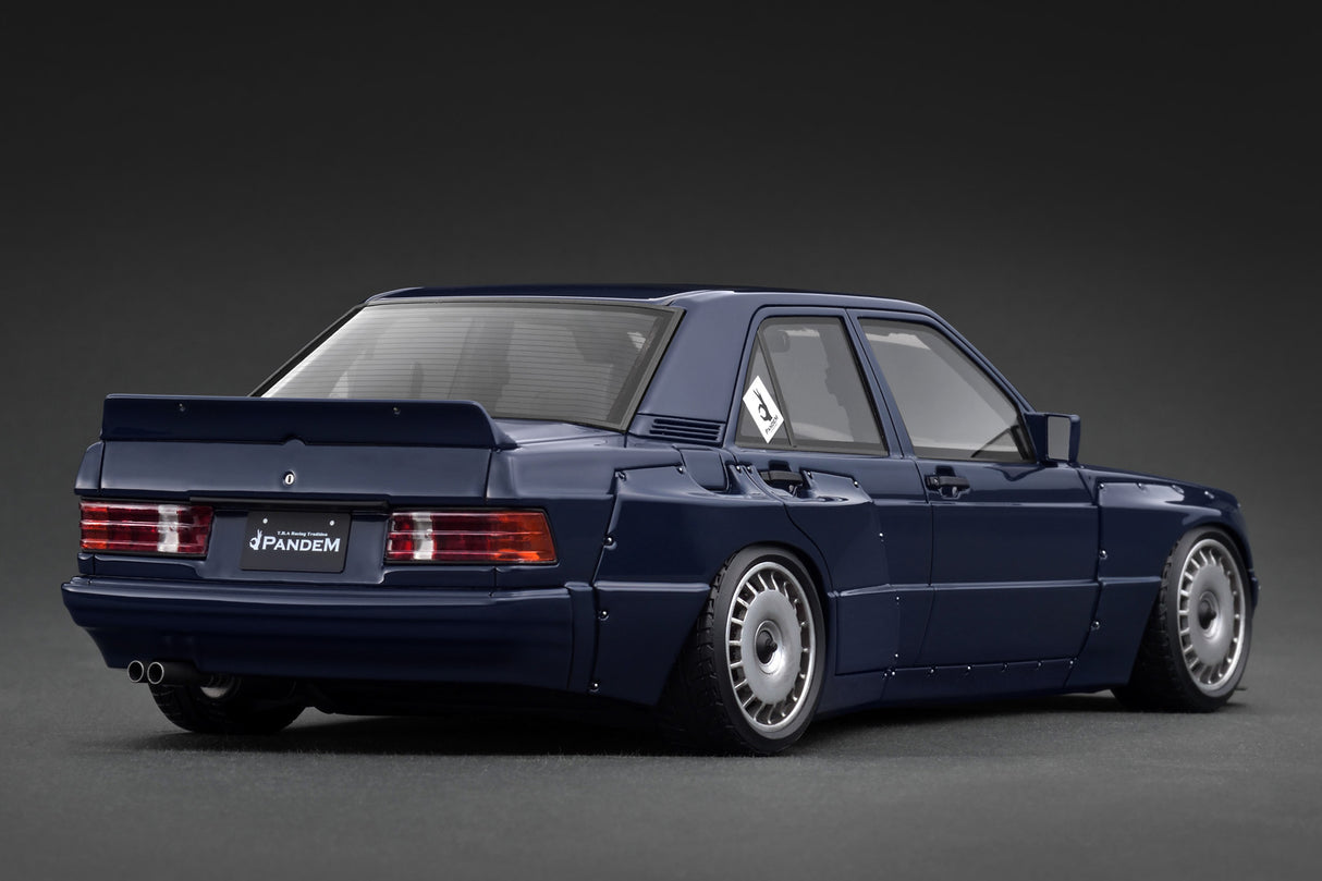 Ignition Model 1:18 Mercedes-Benz 190 PANDEM in Blue / Black