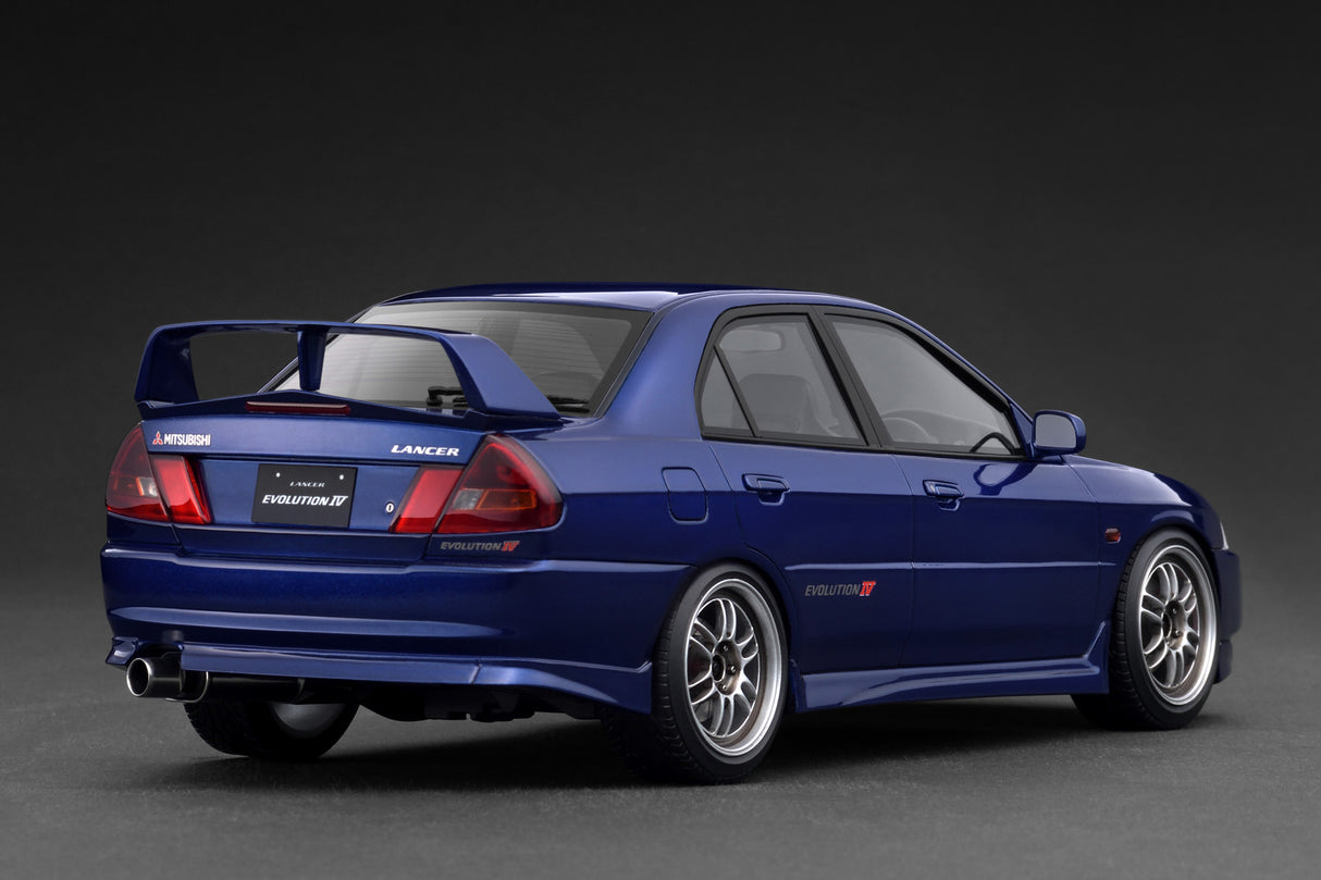 Ignition Model 1:18 Mitsubishi LANCER EVOLUTION Ⅳ (CN9A) in Dark Blue