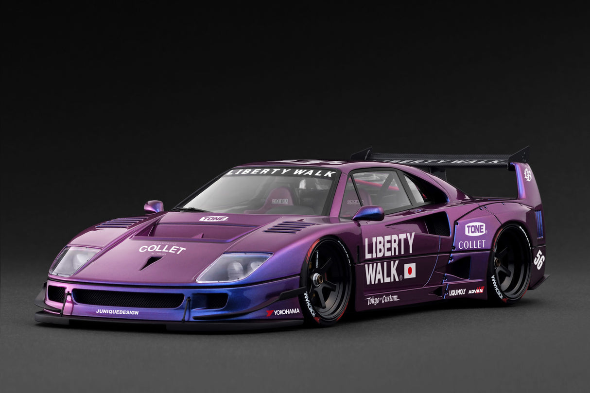 Ignition Model 1:18 LB-WORKS 40 Purple Metallic