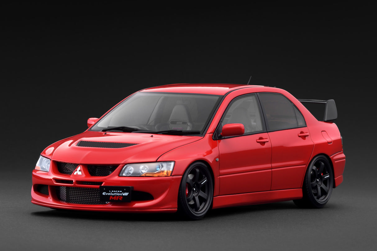 Ignition Model 1:18 Mitsubishi Lancer Evolution VIII MR (CT9A) Red