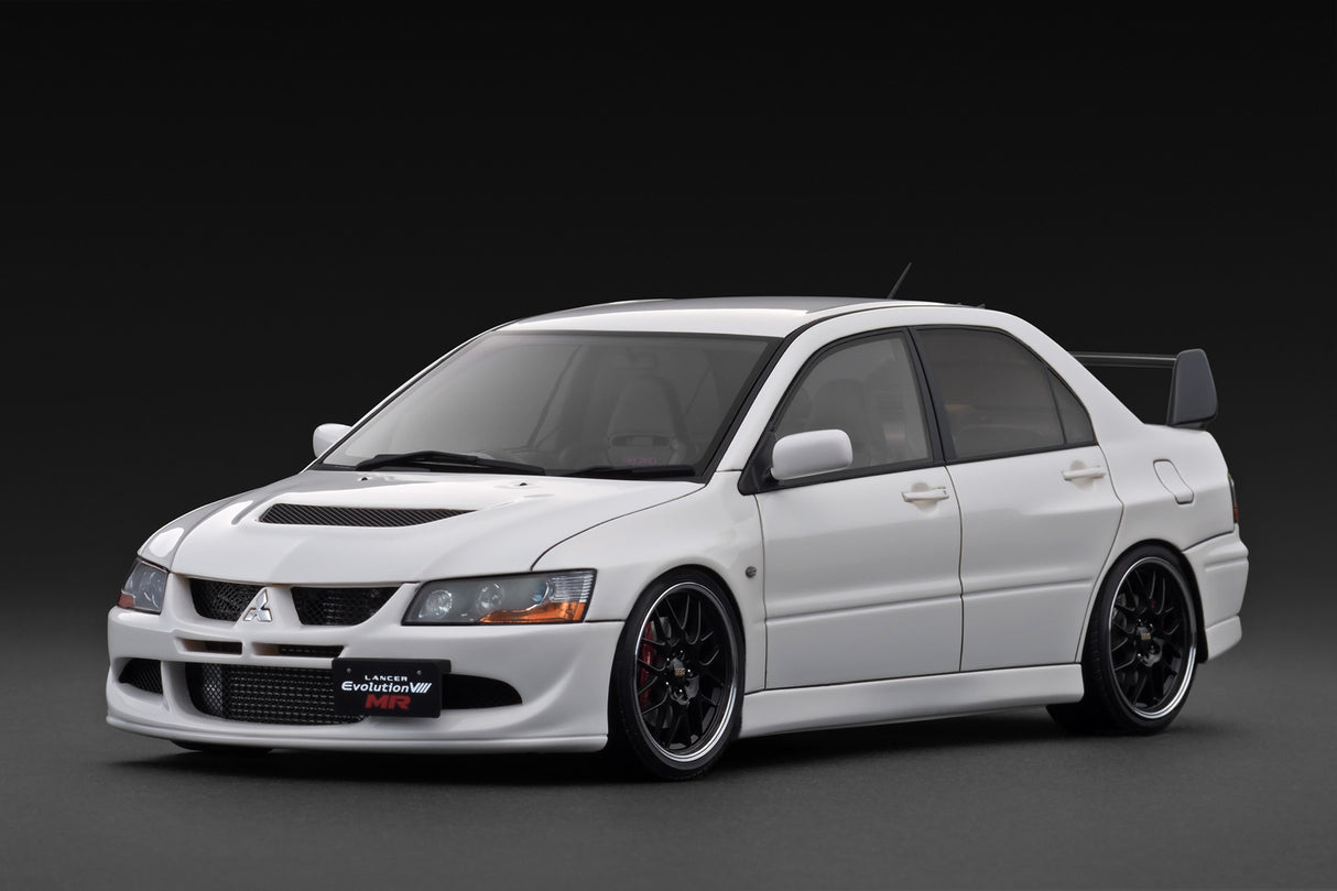 Ignition Model 1:18 Mitsubishi Lancer Evolution VIII MR (CT9A) in White