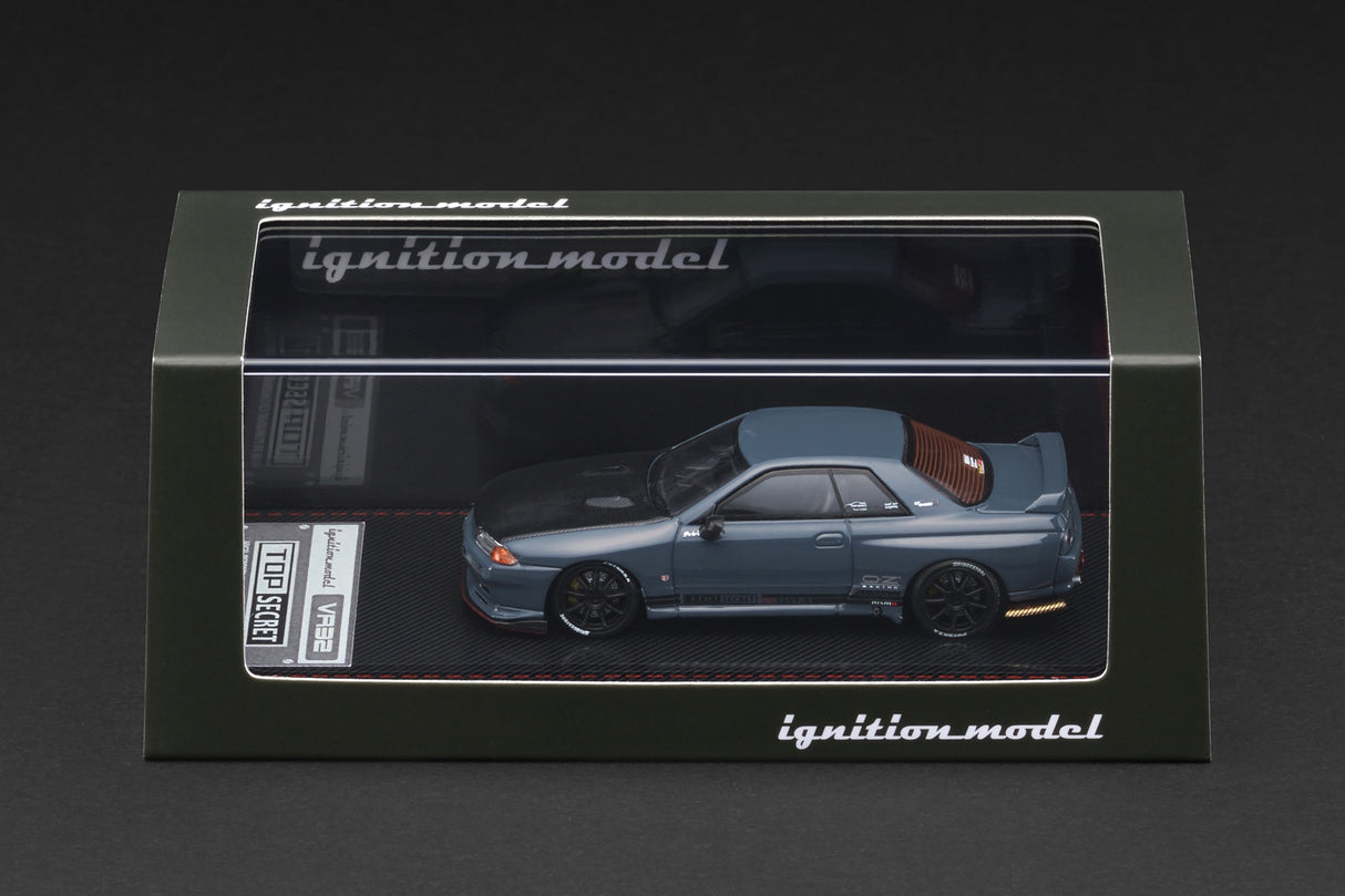 *CANCELLED* Ignition Model 1:64 Nissan Skyline (BNR32) TOP SECRET GT-R (VR32) Gray