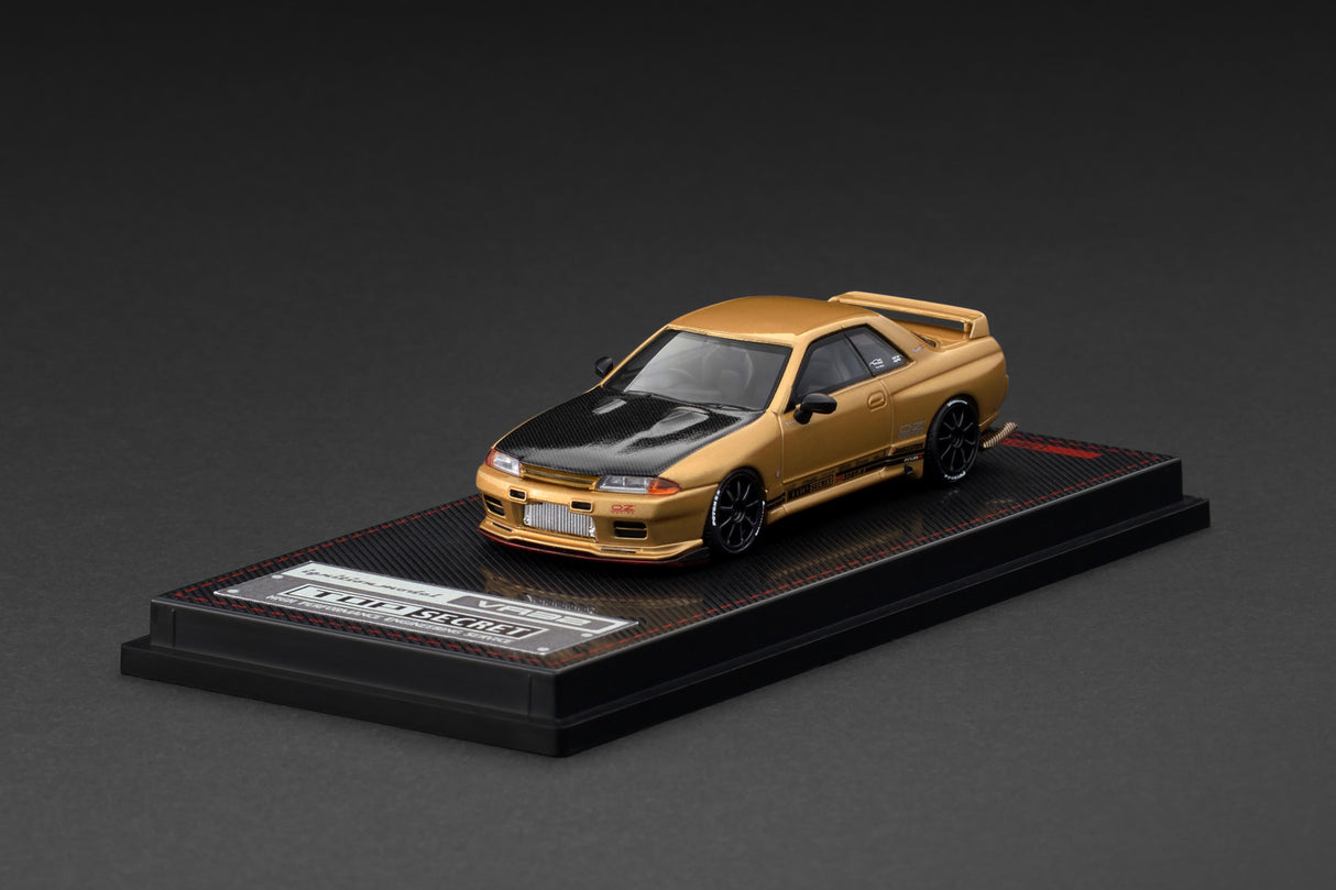 *CANCELLED* Ignition Model 1:64 Nissan Skyline (BNR32) TOP SECRET GT-R (VR32) Gold