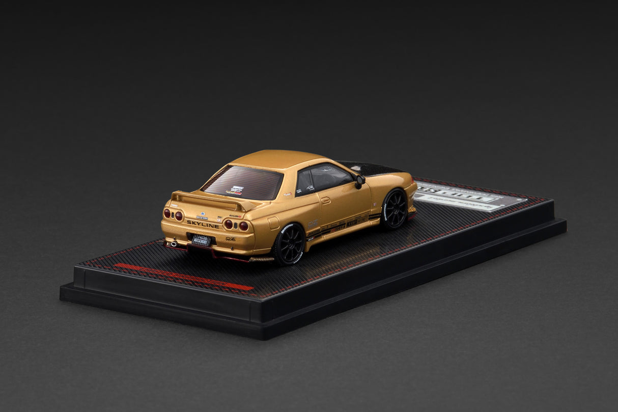 *CANCELLED* Ignition Model 1:64 Nissan Skyline (BNR32) TOP SECRET GT-R (VR32) Gold